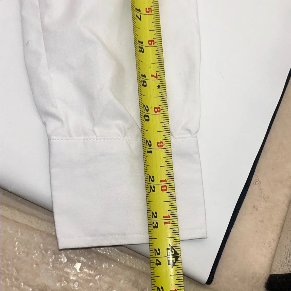 J for Justify Crisp White Button-Down Shirt - Picture 13 of 13